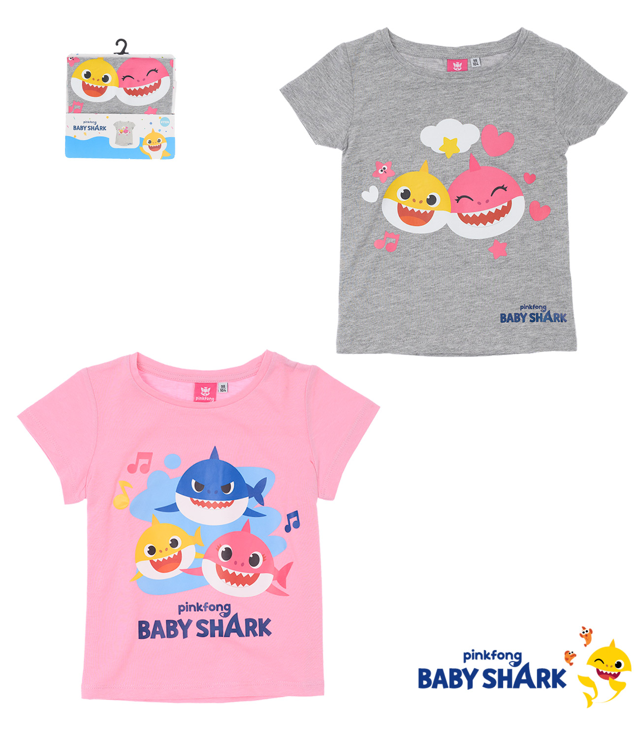 Baby Shark Shortsleeve Tshirts Erve Online